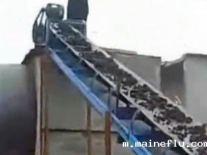 煤泥烘干机生产现场视频